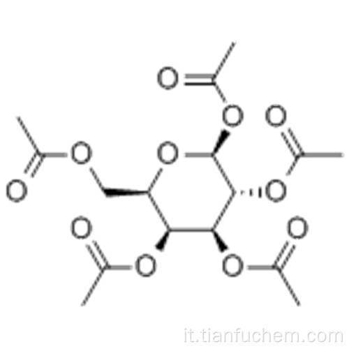 bD-Galactopyranose, 1,2,3,4,6-pentaacetato CAS 4163-60-4